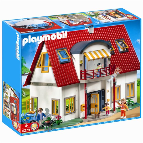 playmobil maison moderne etage supplementaire