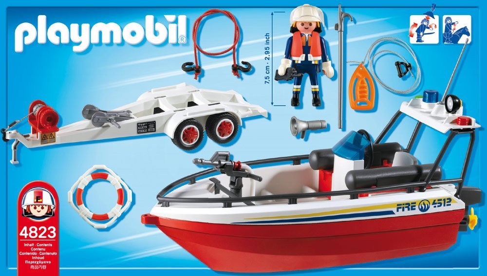 bateau pompier playmobil